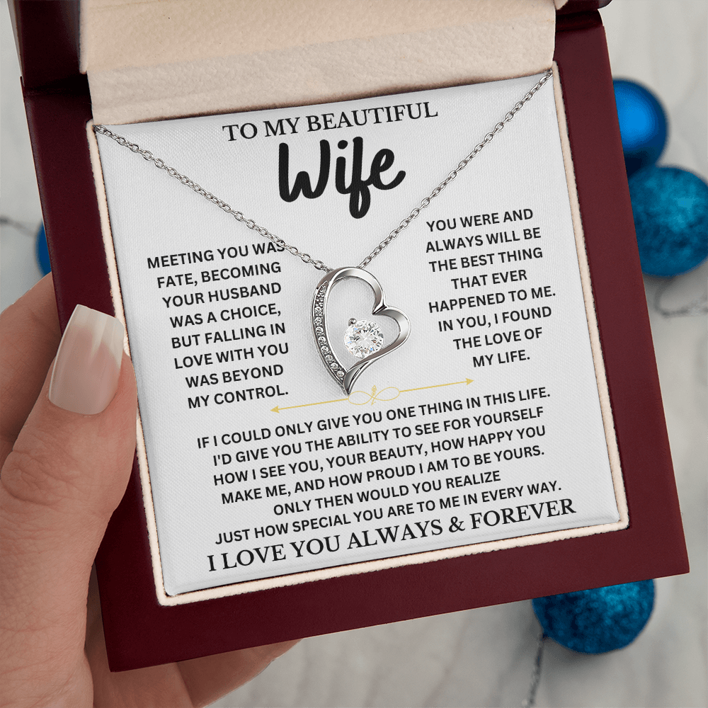 To My Wife | Forever Love Necklace