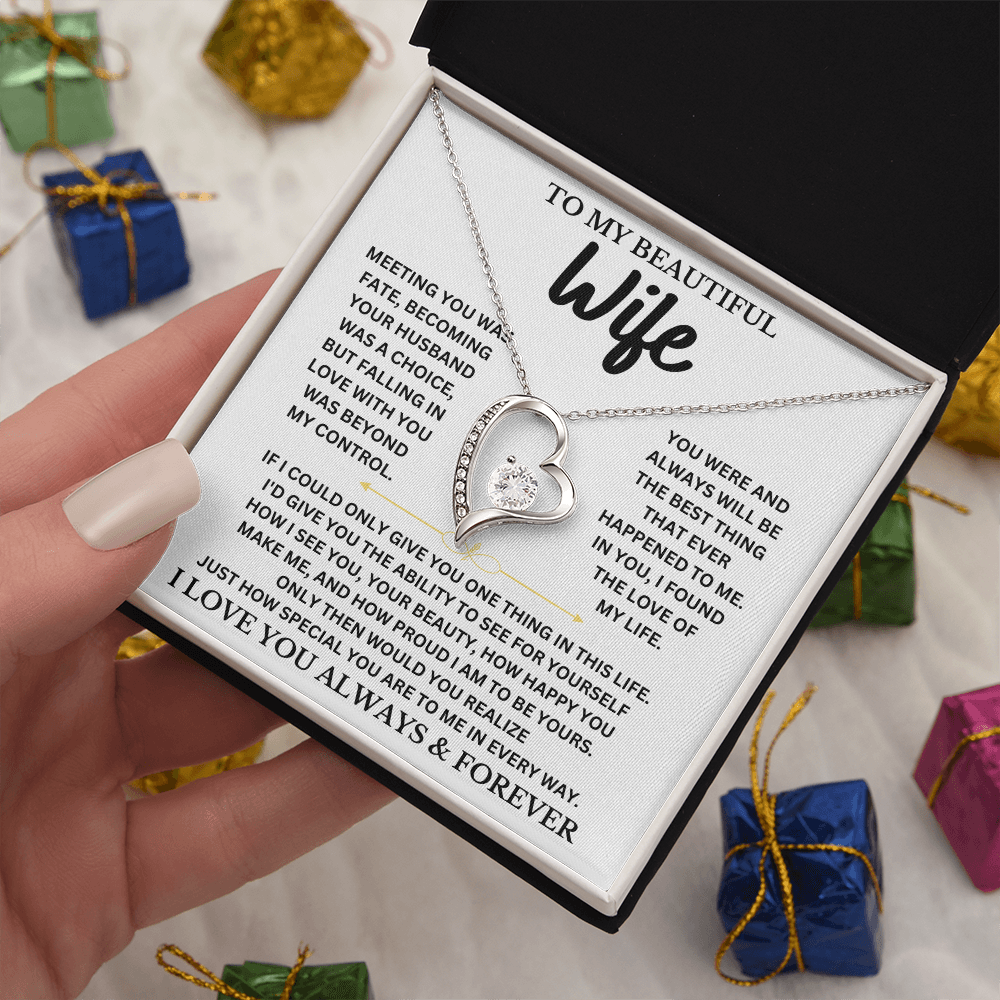 To My Wife | Forever Love Necklace