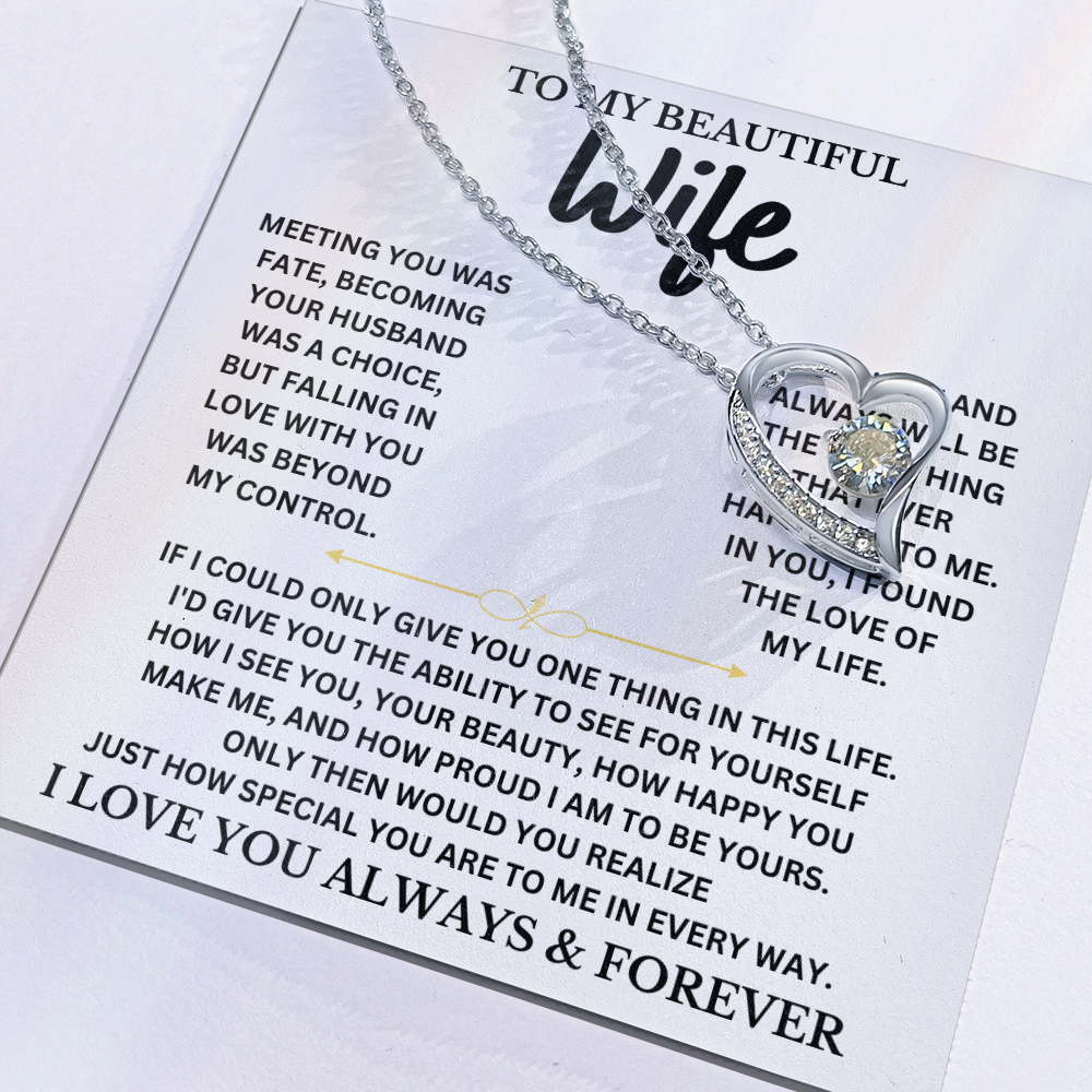 To My Wife | Forever Love Necklace