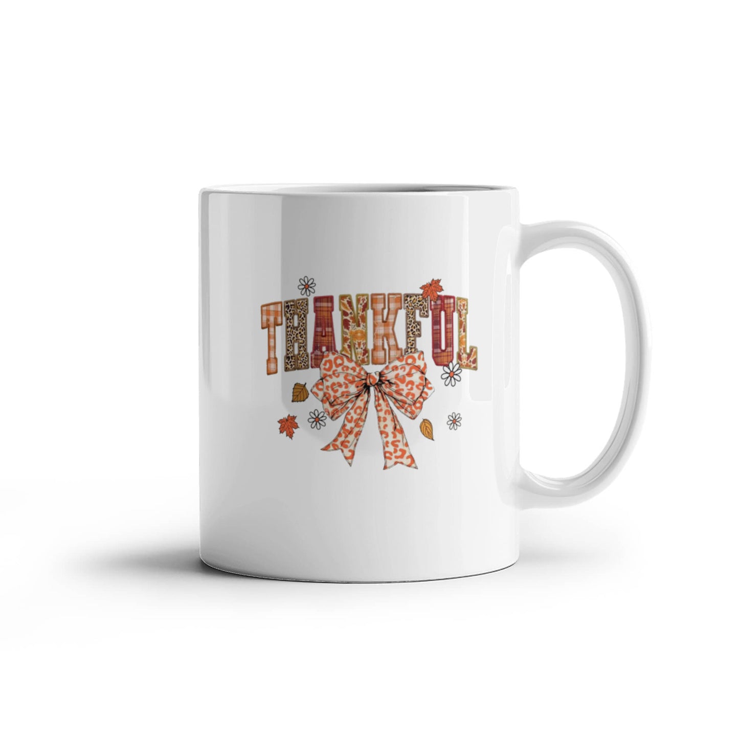 Thankful | White Ceramic Mug