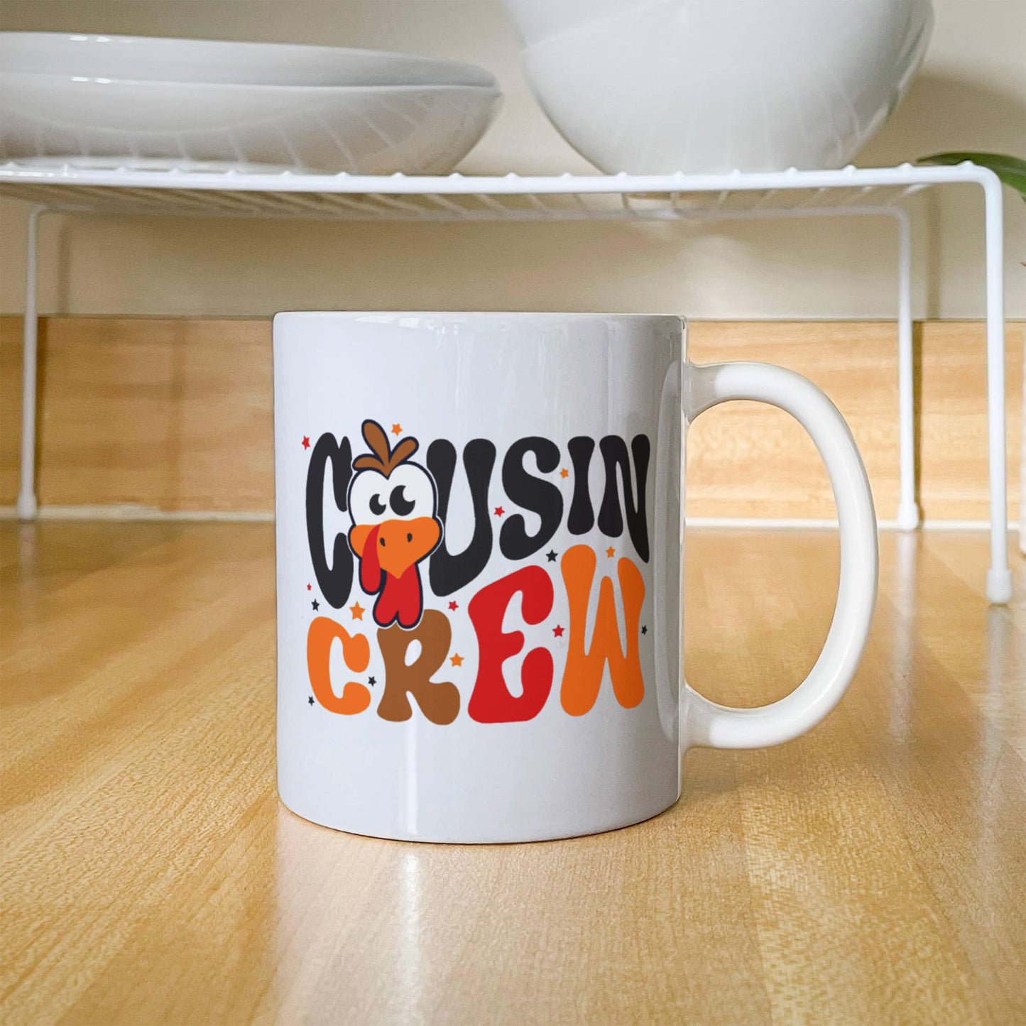 Cousin Crew | White Ceramic Mug