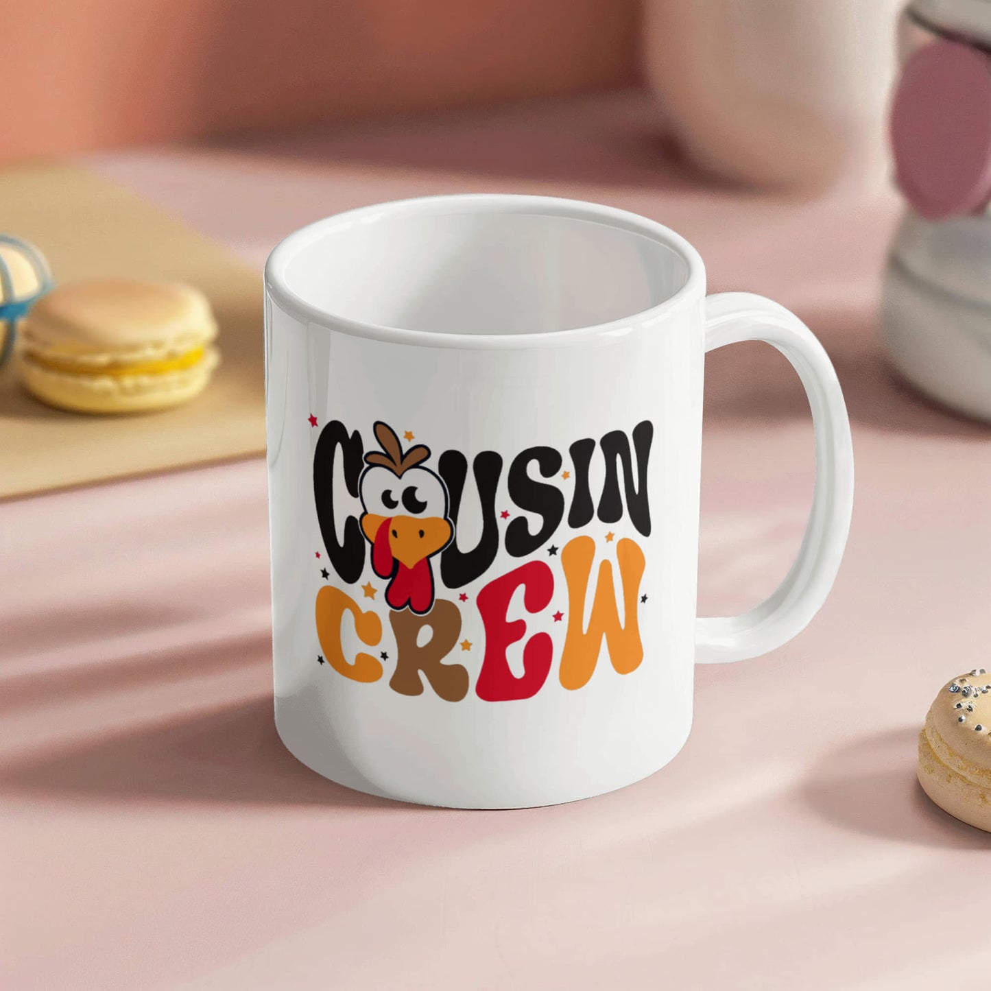 Cousin Crew | White Ceramic Mug